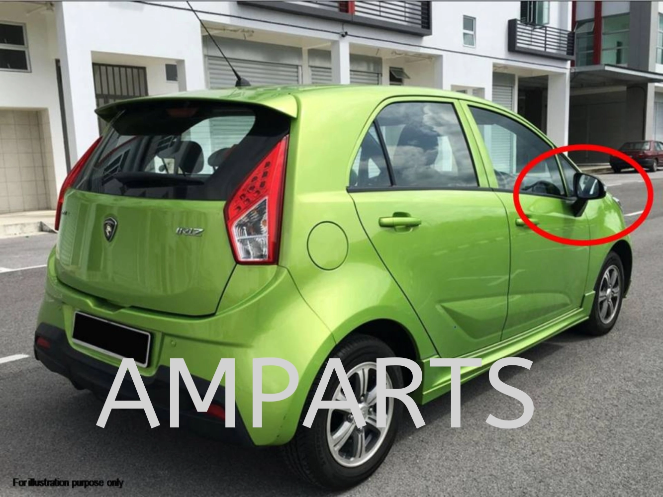 Proton Iriz 2014 Door Mirror 7 Pin = Persona 2016